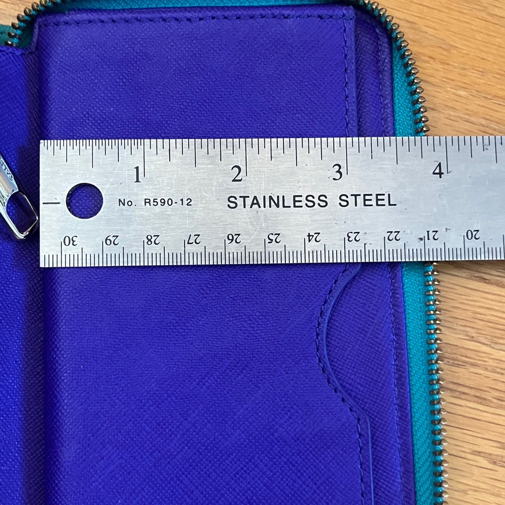 Talbots Leather Zip-Around Wallet - Picture 13 of 13